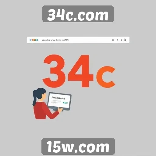 Recursos de usabilidade do site 34c.com
